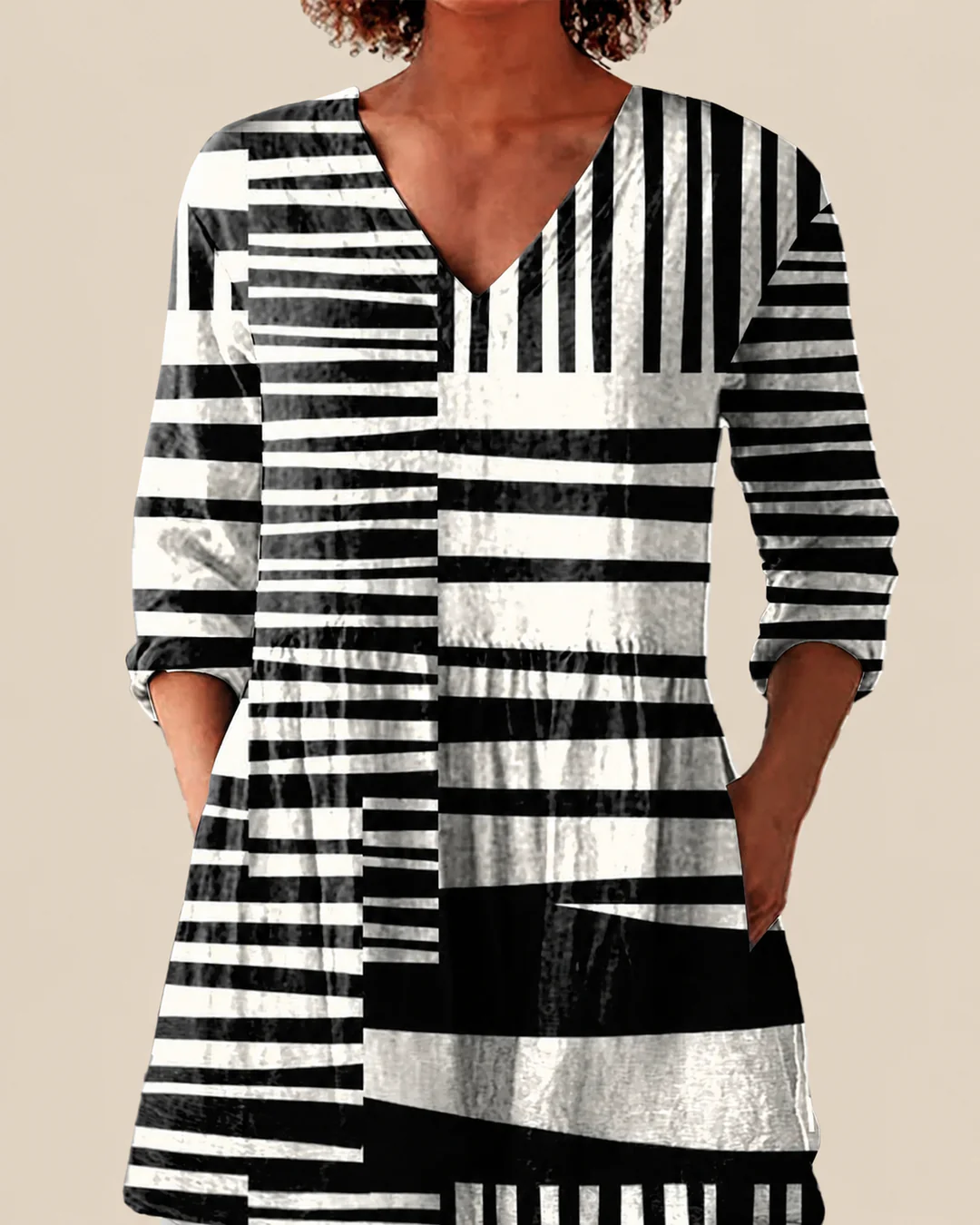 Quinn | Blusa larga con un estampado llamativo