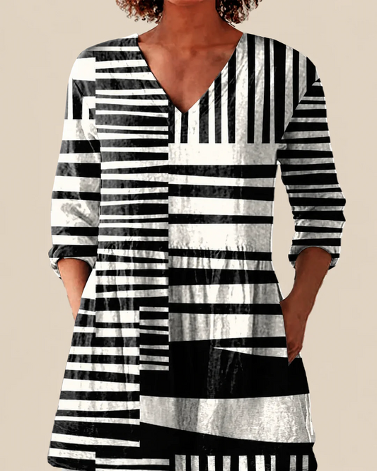 Quinn | Blusa larga con un estampado llamativo