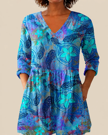 Riley | Blusa larga con un estampado llamativo