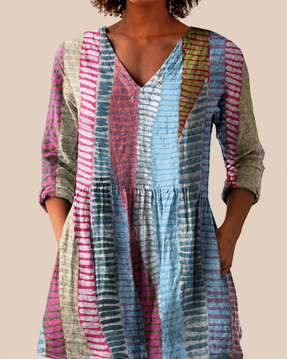 Noa | Blusa larga con un estampado llamativo