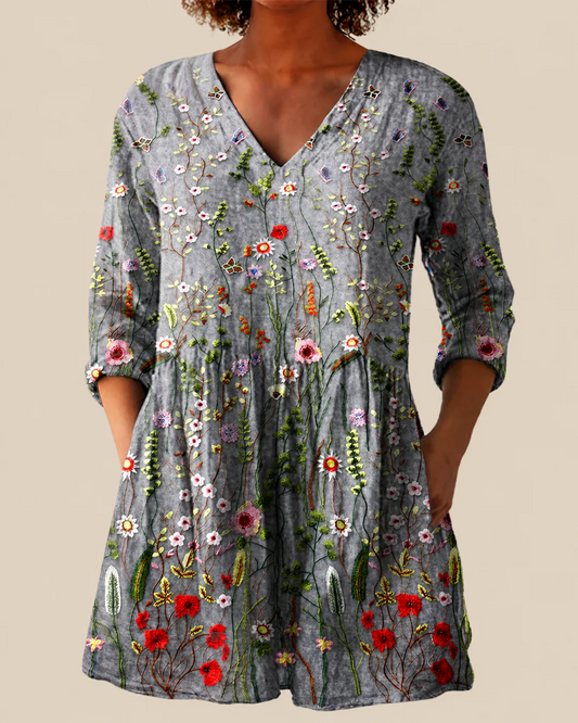 Sloane | Blusa larga con un estampado llamativo