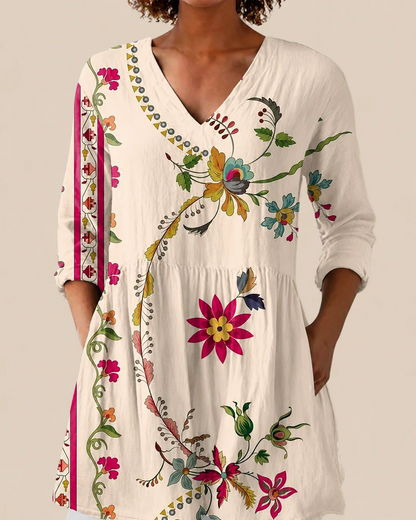 Aria | Blusa larga con un estampado llamativo