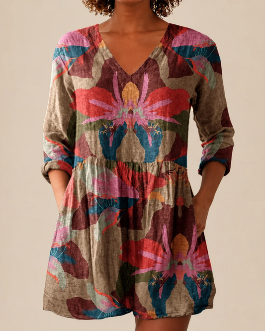 Alina | Blusa larga con un estampado llamativo