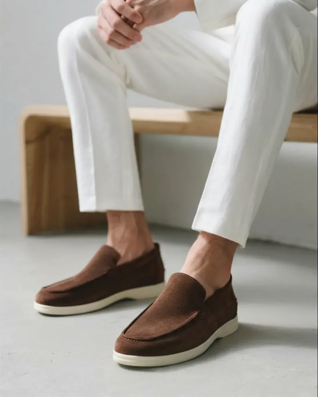 Mocasines de ante Old Money