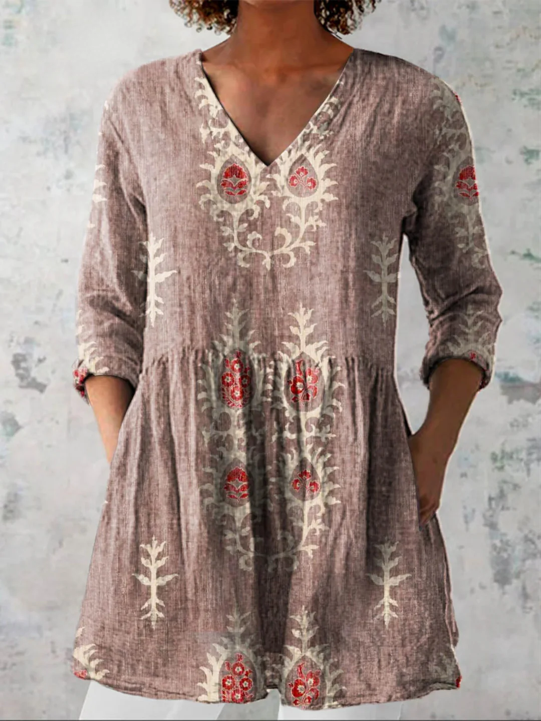 Blair | Blusa larga con un estampado llamativo
