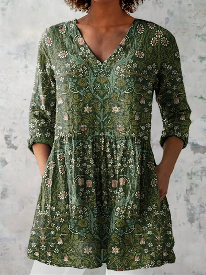 Skye | Blusa larga con un estampado llamativo