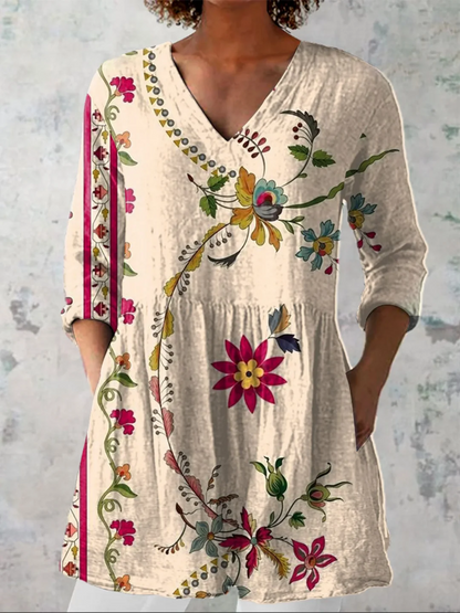 Aria | Blusa larga con un estampado llamativo
