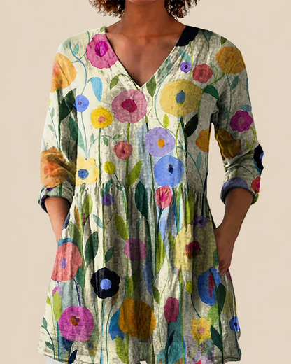 Remi | Blusa larga con un estampado llamativo