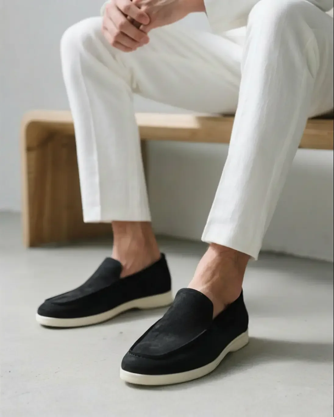 Mocasines de ante Old Money